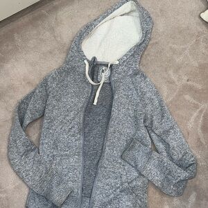 VERY LIGHTLY WORN!! Zip up Sweatshirt